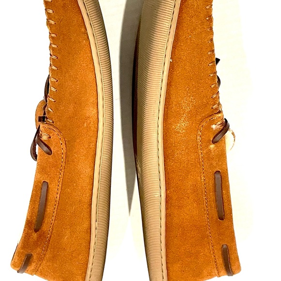 J CREW Men’s leather house slippers 12 New - Picture 3 of 7